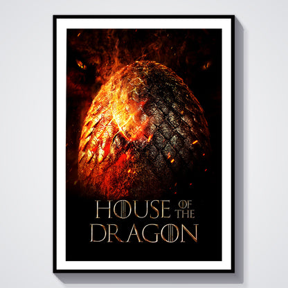 Flex Designs Poster House of the Dragon Cover 8 x 10" Home Goods - TV Show 2022 TV Show Poster