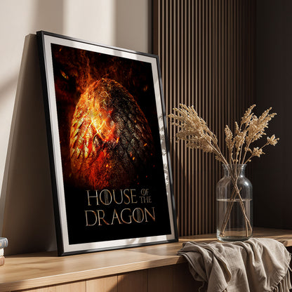 Flex Designs Poster House of the Dragon Cover 5 x 7" Home Goods - TV Show 2022 TV Show Poster