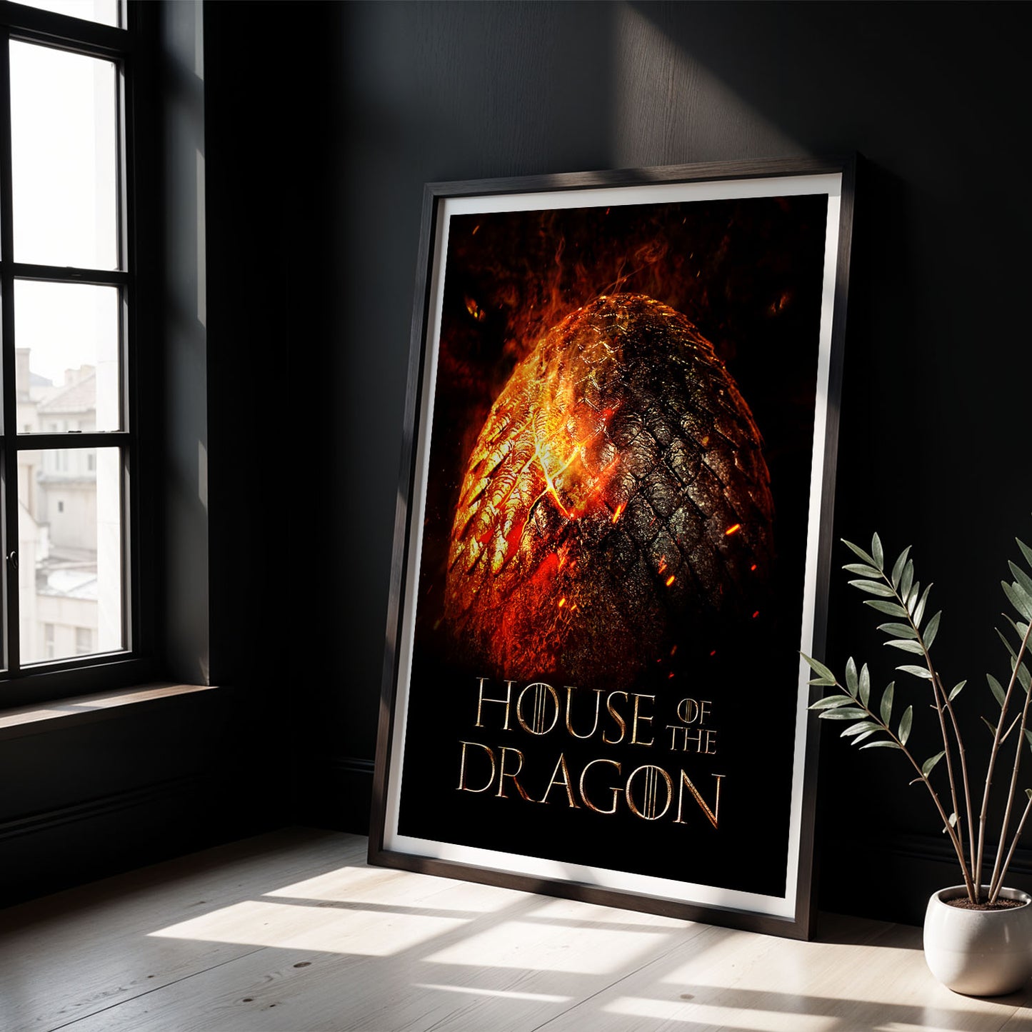 Flex Designs Poster House of the Dragon Cover 8 x 10" Home Goods - TV Show 2022 TV Show Poster