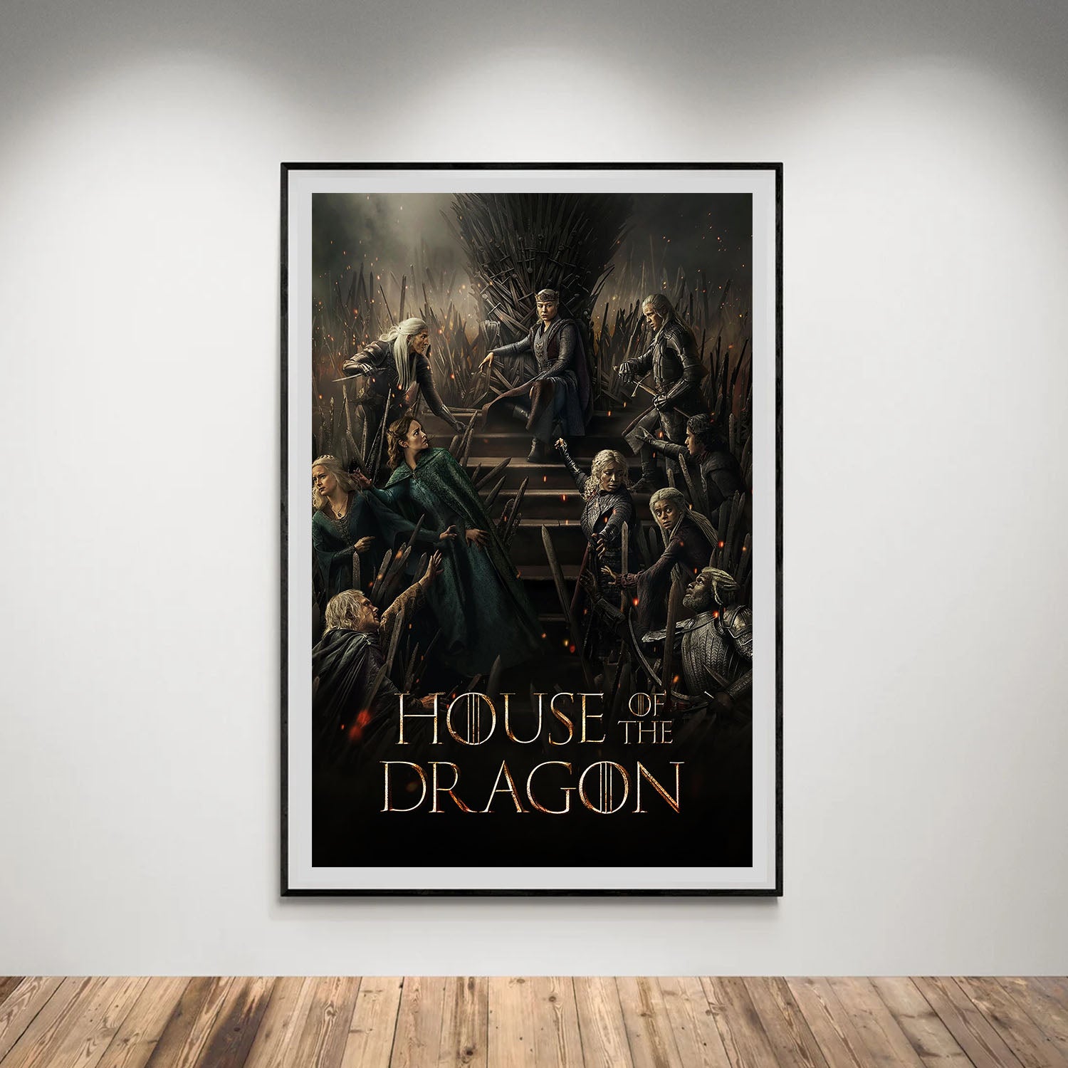 Flex Designs Poster House of the Dragon Theatrical 8 x 10" Home Goods - TV Show 2022 TV Show Poster