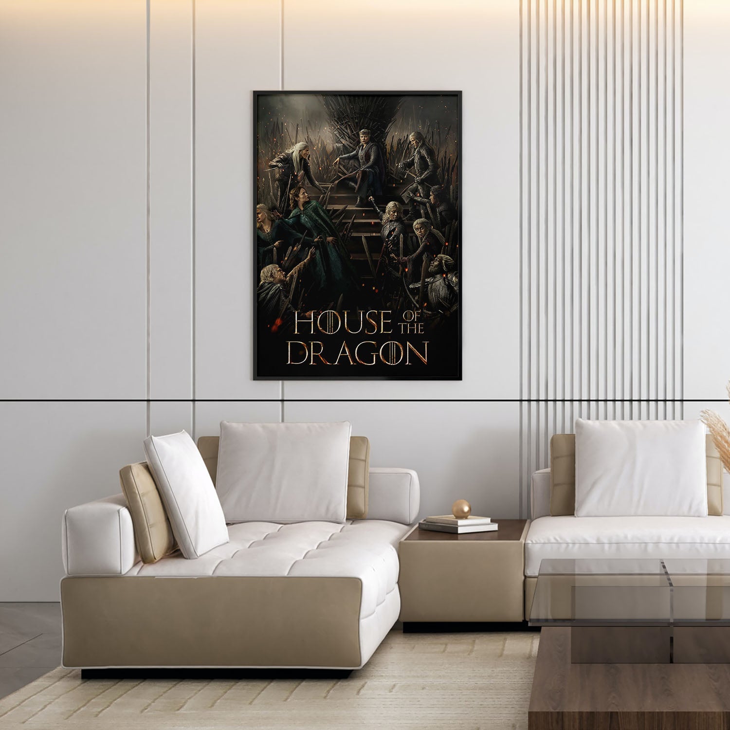 Flex Designs Poster House of the Dragon Theatrical 5 x 7" Home Goods - TV Show 2022 TV Show Poster