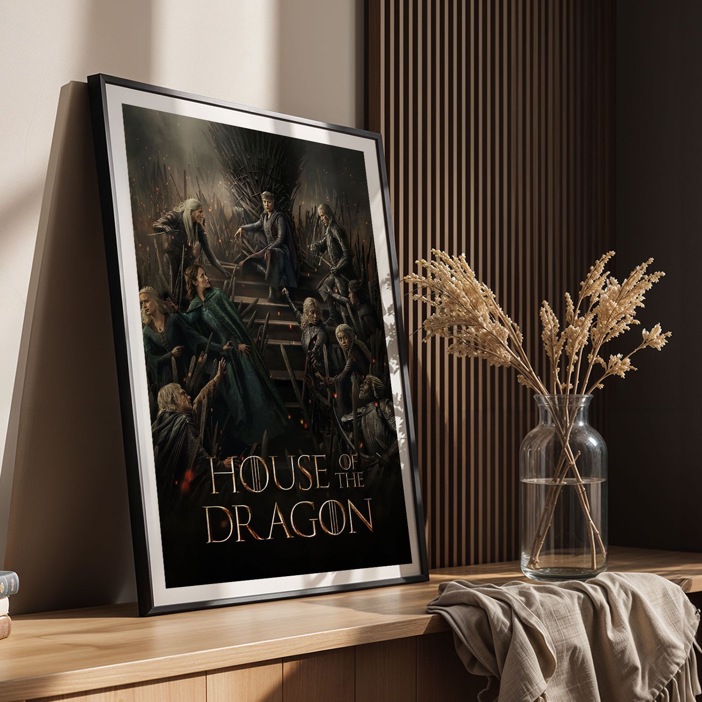 Flex Designs Poster House of the Dragon Theatrical 5 x 7" Home Goods - TV Show 2022 TV Show Poster