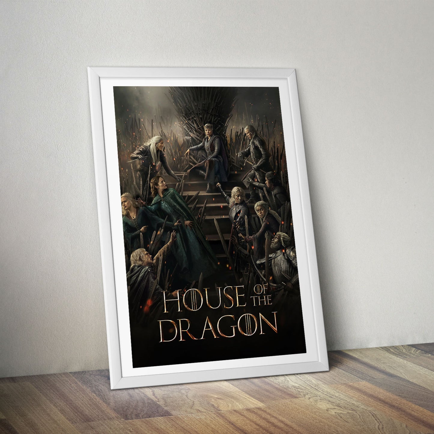 Flex Designs Poster House of the Dragon Theatrical 8 x 10" Home Goods - TV Show 2022 TV Show Poster