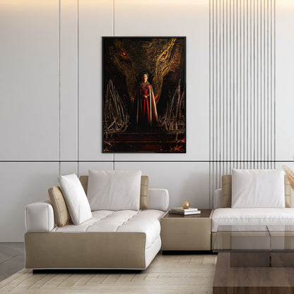 Flex Designs Poster House of the Dragon Textless 5 x 7" Home Goods - TV Show 2022 TV Show Poster