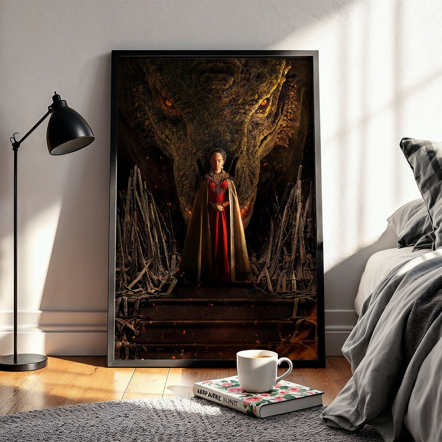 Flex Designs Poster House of the Dragon Textless 5 x 7" Home Goods - TV Show 2022 TV Show Poster