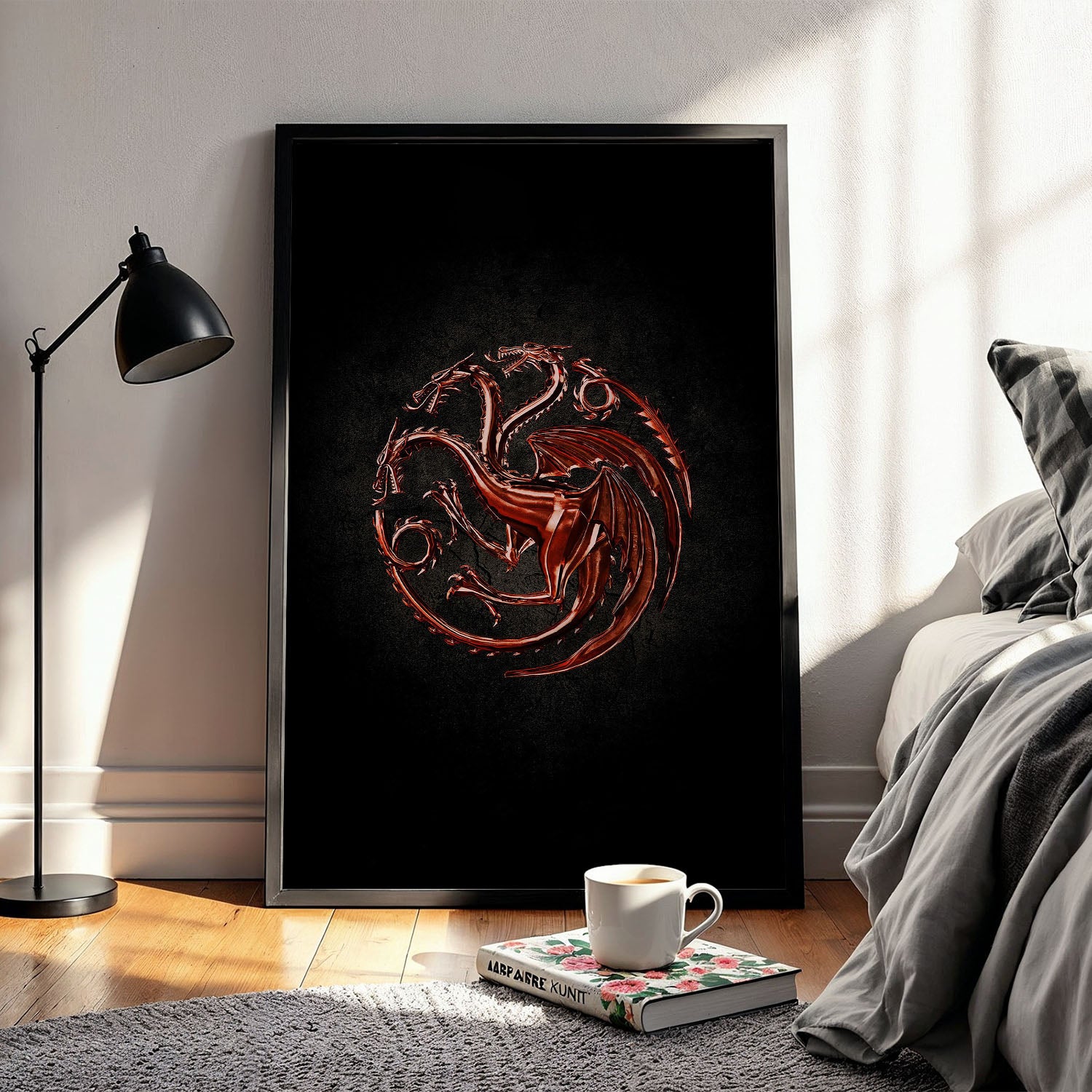 Flex Designs Poster House of the Dragon Targaryen Sigil 5 x 7" Home Goods - TV Show 2022 TV Show Poster