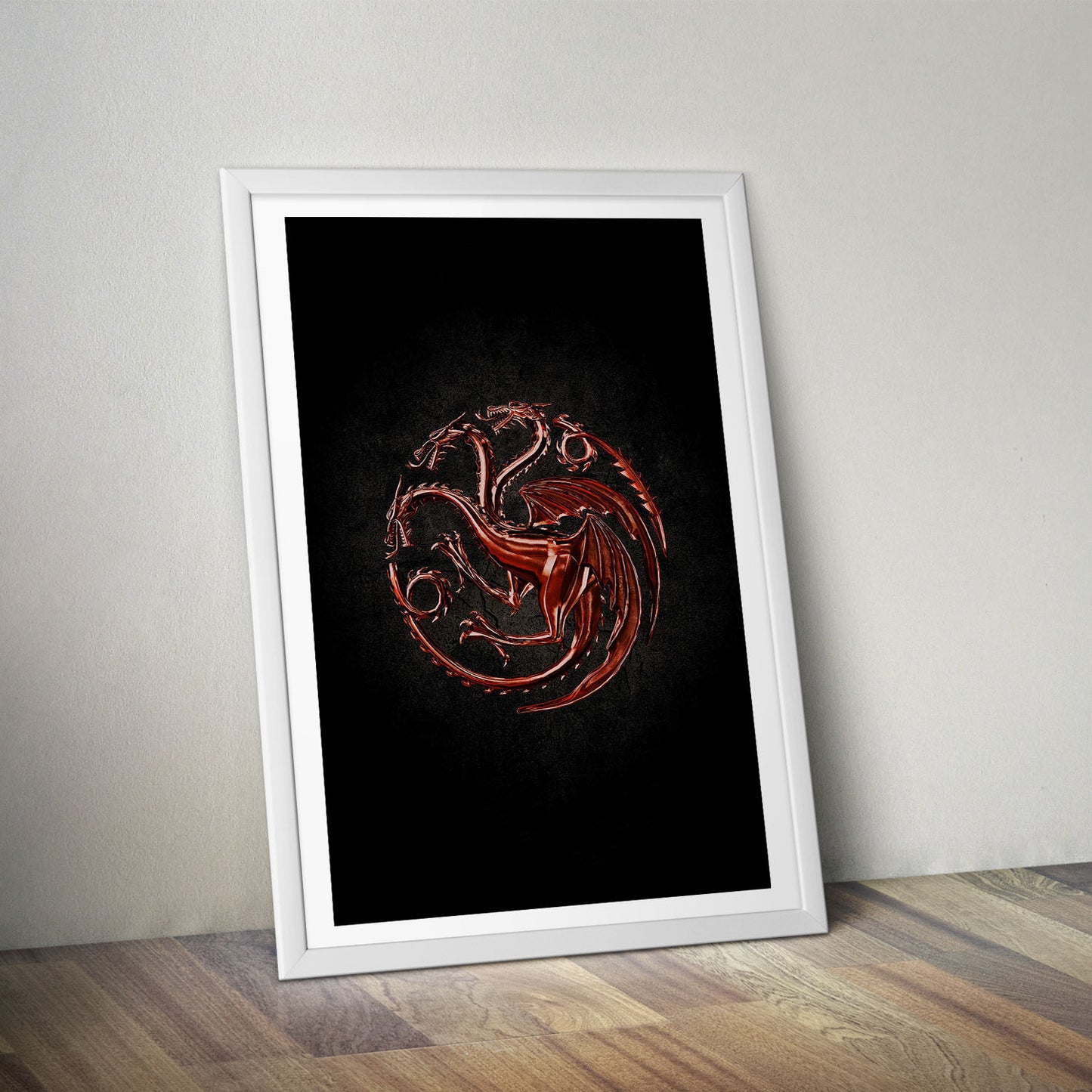 Flex Designs Poster House of the Dragon Targaryen Sigil 8 x 10" Home Goods - TV Show 2022 TV Show Poster