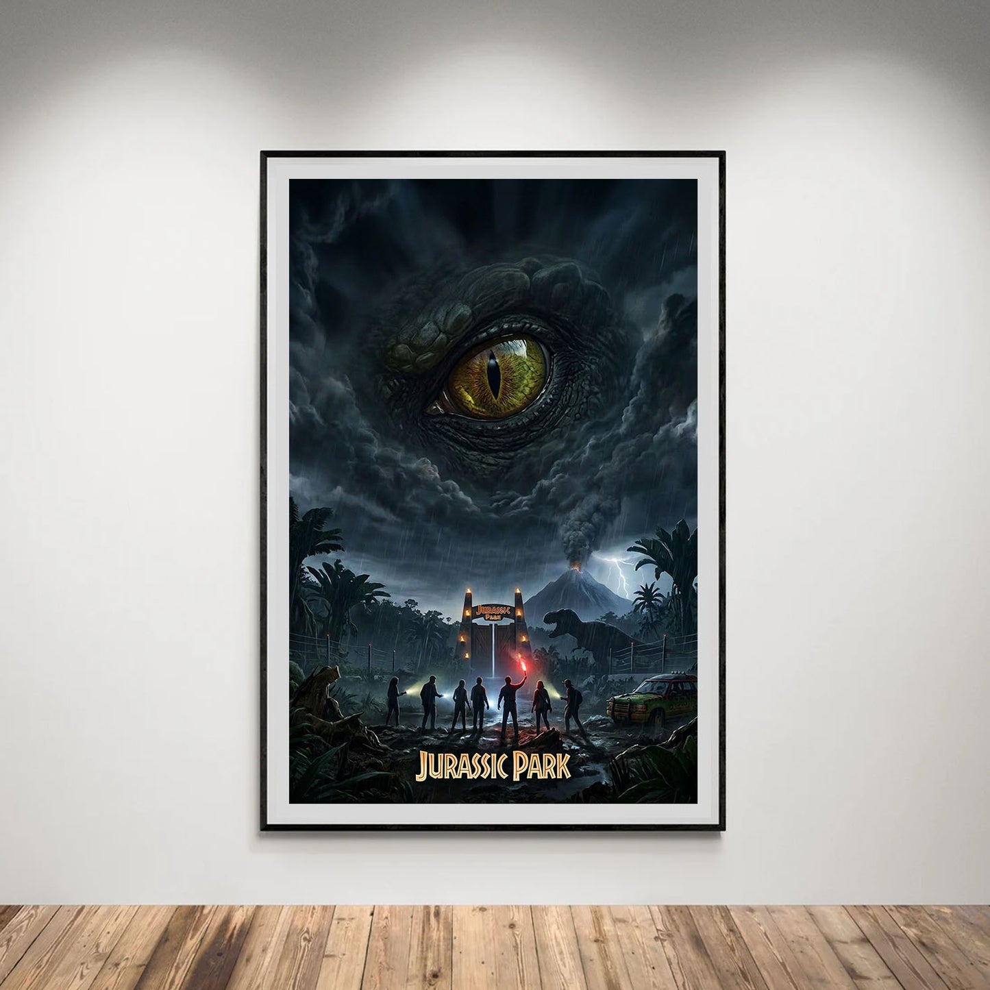 Flex Designs Poster Jurassic Park Journey 8 x 10" Home Goods - Movie 1993 Movie Poster