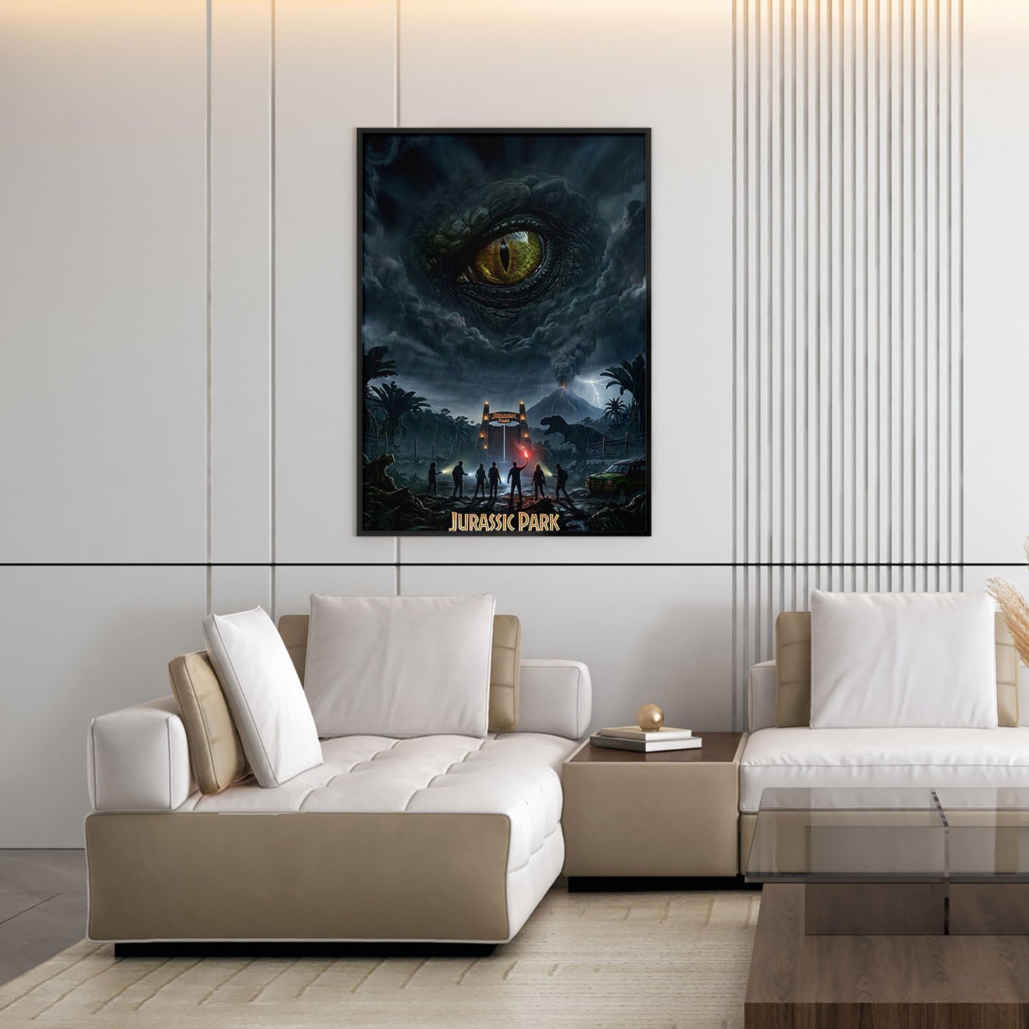 Flex Designs Poster Jurassic Park Journey 5 x 7" Home Goods - Movie 1993 Movie Poster