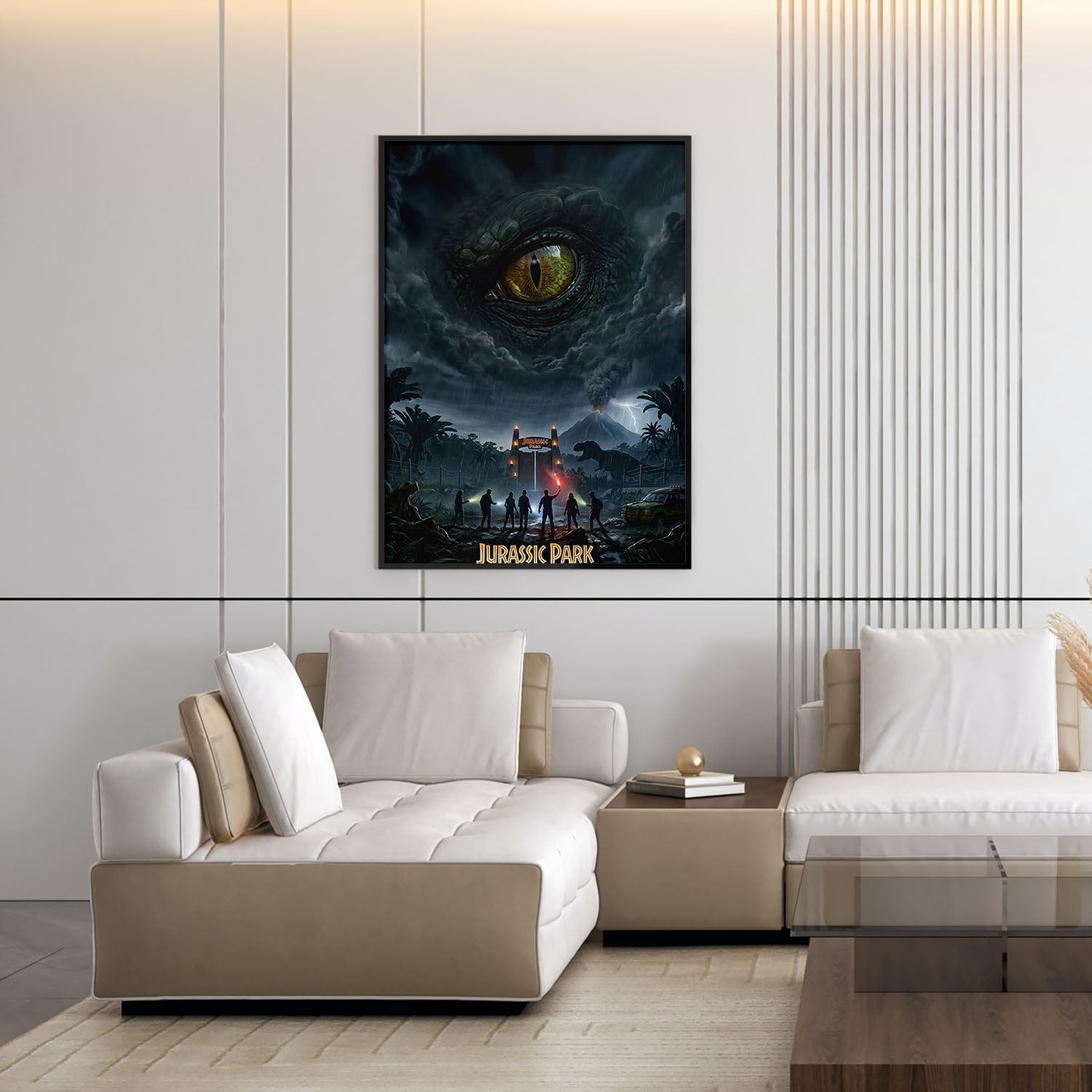 Flex Designs Poster Jurassic Park Journey 5 x 7" Home Goods - Movie 1993 Movie Poster