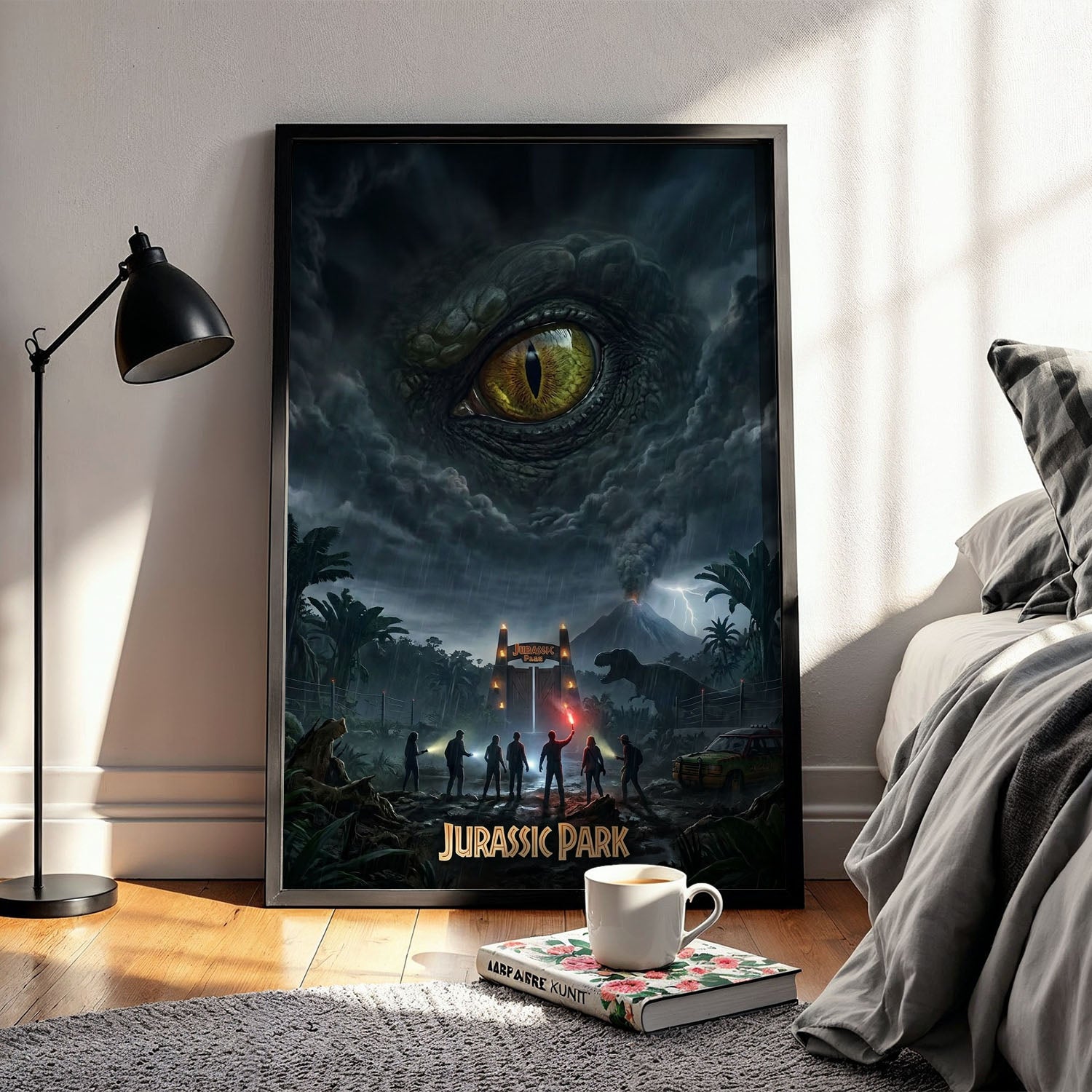 Flex Designs Poster Jurassic Park Journey 5 x 7" Home Goods - Movie 1993 Movie Poster