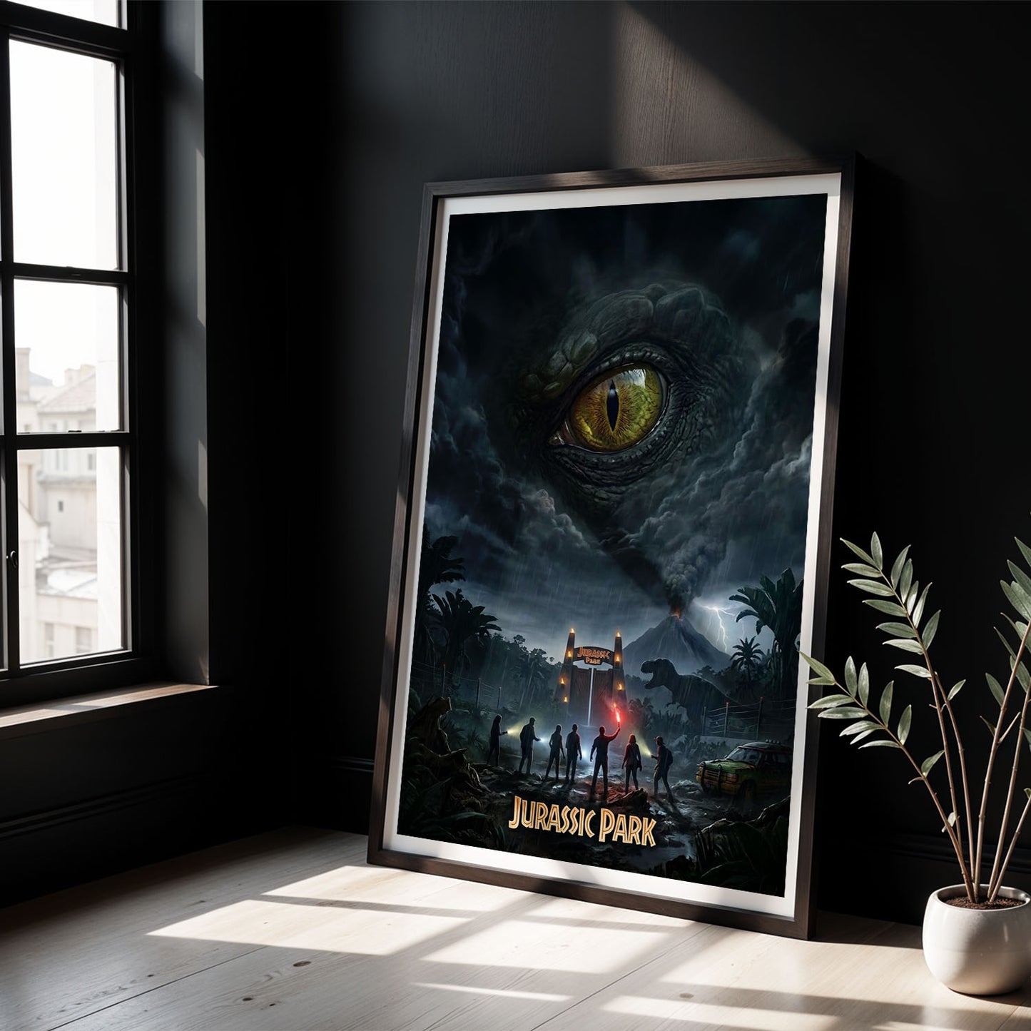 Flex Designs Poster Jurassic Park Journey 8 x 10" Home Goods - Movie 1993 Movie Poster
