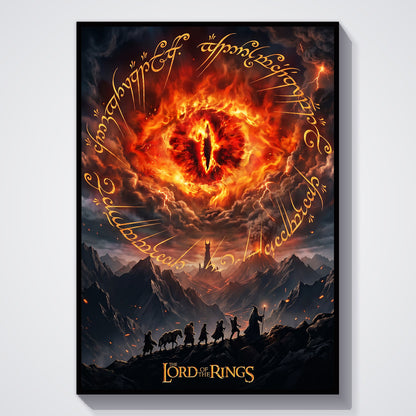 Flex Designs Poster Lord of the Rings Journey 5 x 7" Home Goods - Movie 2001 Movie Poster