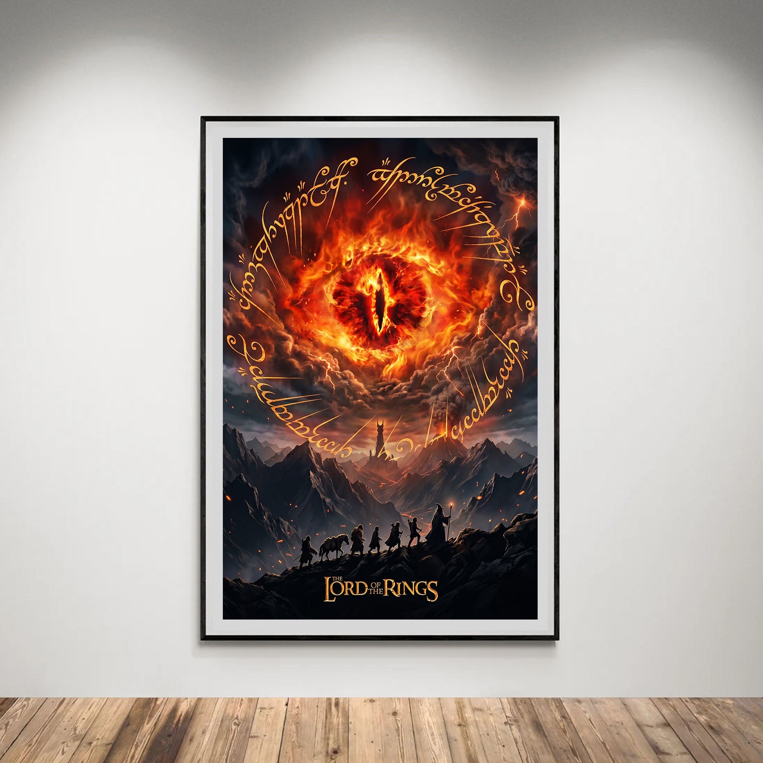 Flex Designs Poster Lord of the Rings Journey 8 x 10" Home Goods - Movie 2001 Movie Poster