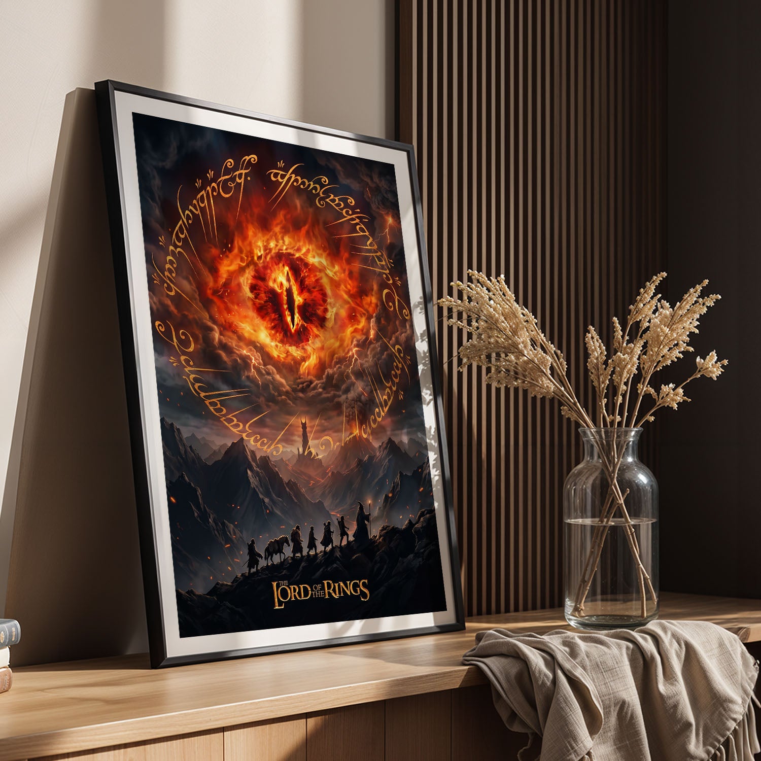 Flex Designs Poster Lord of the Rings Journey 5 x 7" Home Goods - Movie 2001 Movie Poster