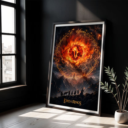 Flex Designs Poster Lord of the Rings Journey 8 x 10" Home Goods - Movie 2001 Movie Poster