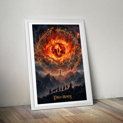 Flex Designs Poster Lord of the Rings Journey 8 x 10" Home Goods - Movie 2001 Movie Poster