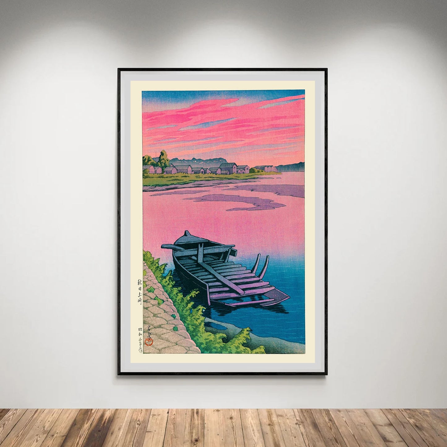 Flex Designs Poster Akita Tsuchizaki by Kawase Hasui 5 x 7" Home Goods - Artist Artwork  Poster