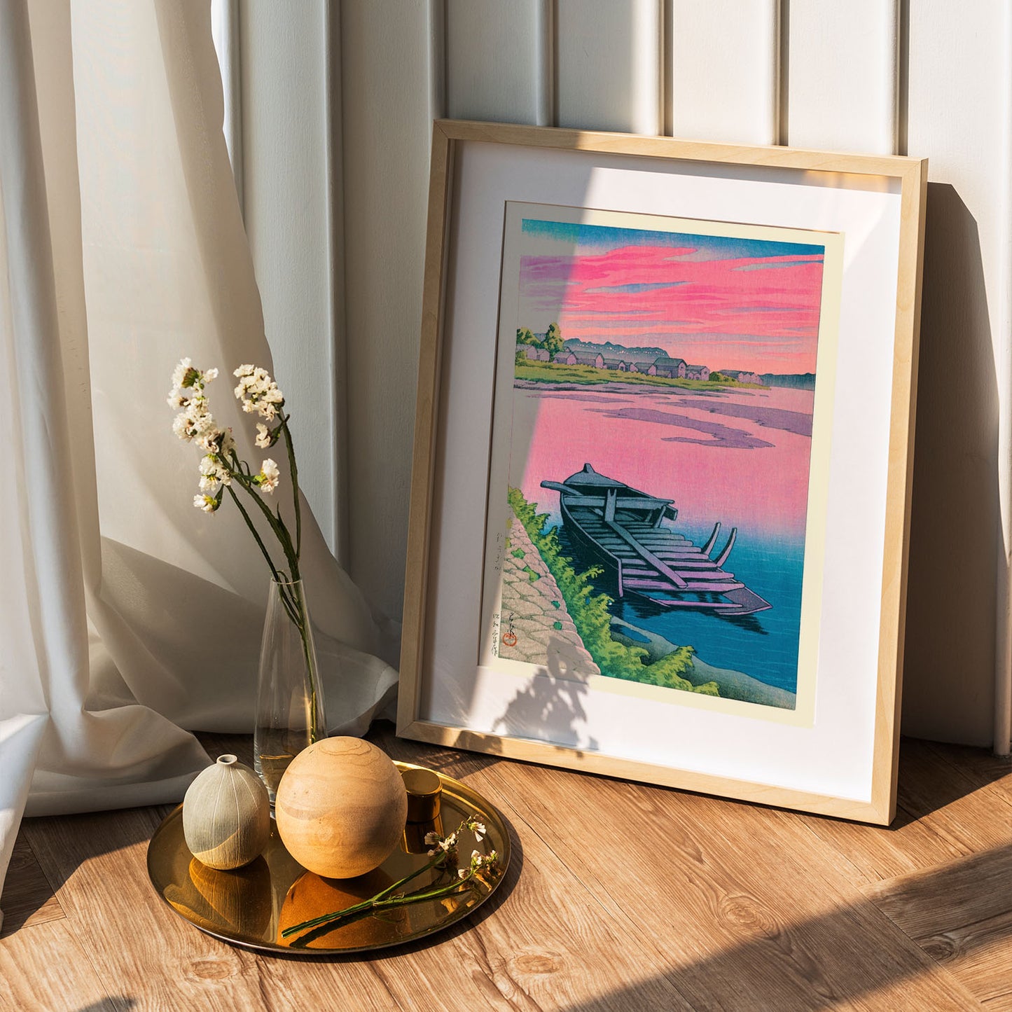 Flex Designs Poster Akita Tsuchizaki by Kawase Hasui 5 x 7" Home Goods - Artist Artwork  Poster