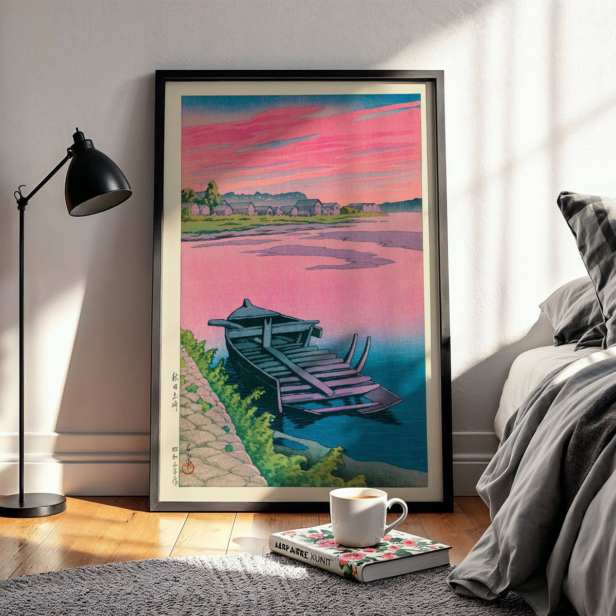 Flex Designs Poster Akita Tsuchizaki by Kawase Hasui 11 x 17" Home Goods - Artist Artwork  Poster