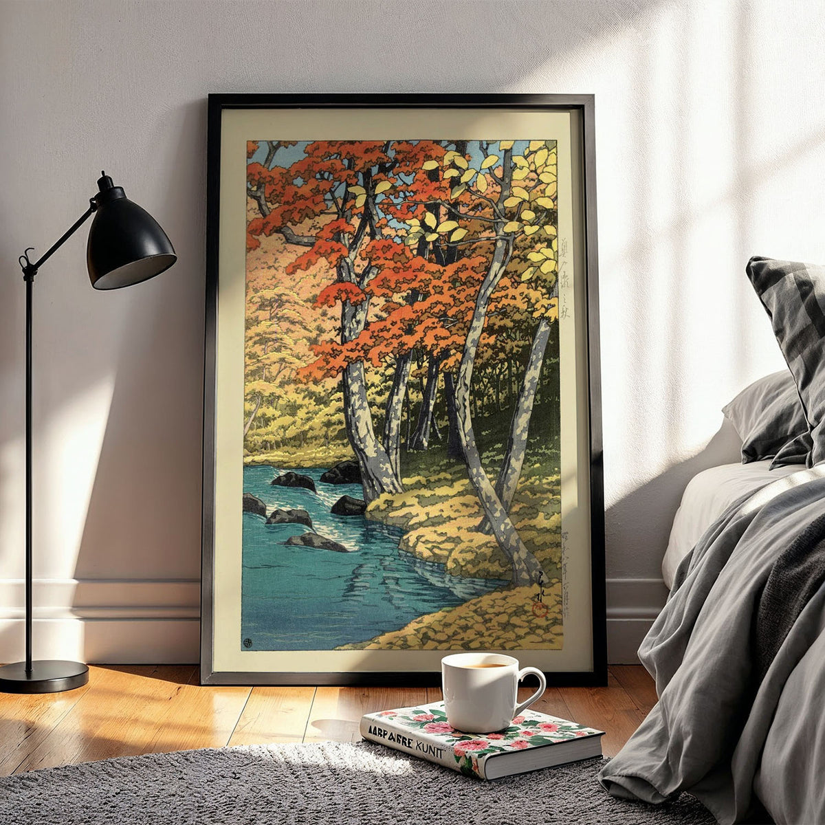 Flex Designs Poster Autumn In Oirase by Kawase Hasui 11 x 17" Home Goods - Artist Artwork  Poster