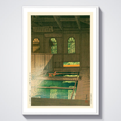 Flex Designs Poster Joshu Hoshi Onsen by Kawase Hasui 5 x 7" Home Goods - Artist Artwork  Poster
