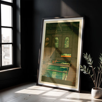 Flex Designs Poster Joshu Hoshi Onsen by Kawase Hasui 5 x 7" Home Goods - Artist Artwork  Poster