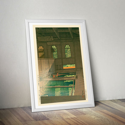 Flex Designs Poster Joshu Hoshi Onsen by Kawase Hasui 5 x 7" Home Goods - Artist Artwork  Poster