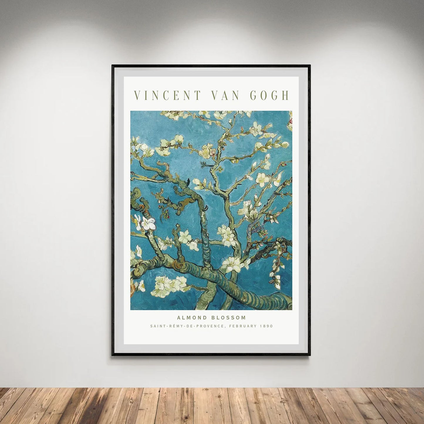 Flex Designs Poster Almond Blossom by Vincent Van Gogh 5 x 7" Home Goods - Artist Artwork  Poster