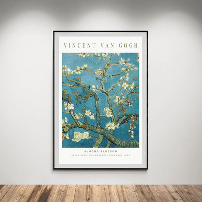 Flex Designs Poster Almond Blossom by Vincent Van Gogh 5 x 7" Home Goods - Artist Artwork  Poster