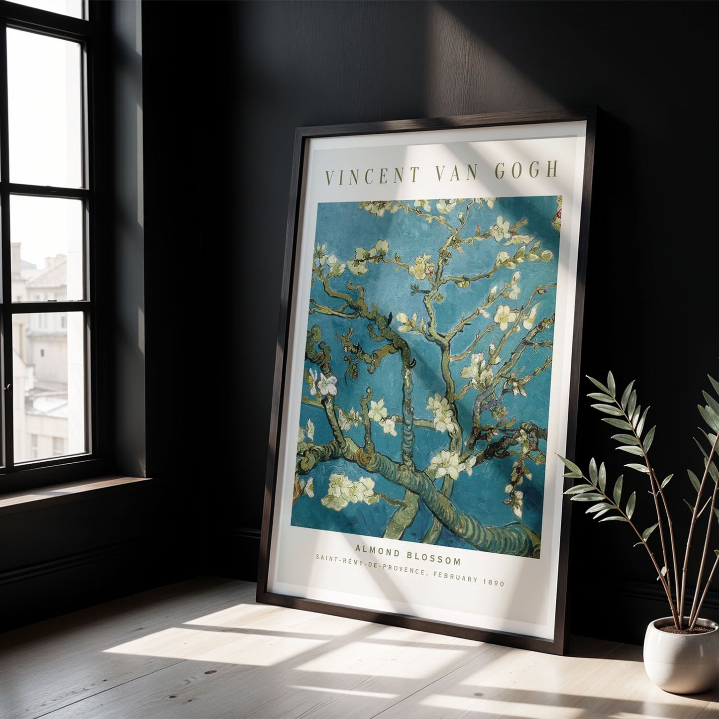 Flex Designs Poster Almond Blossom by Vincent Van Gogh 5 x 7" Home Goods - Artist Artwork  Poster
