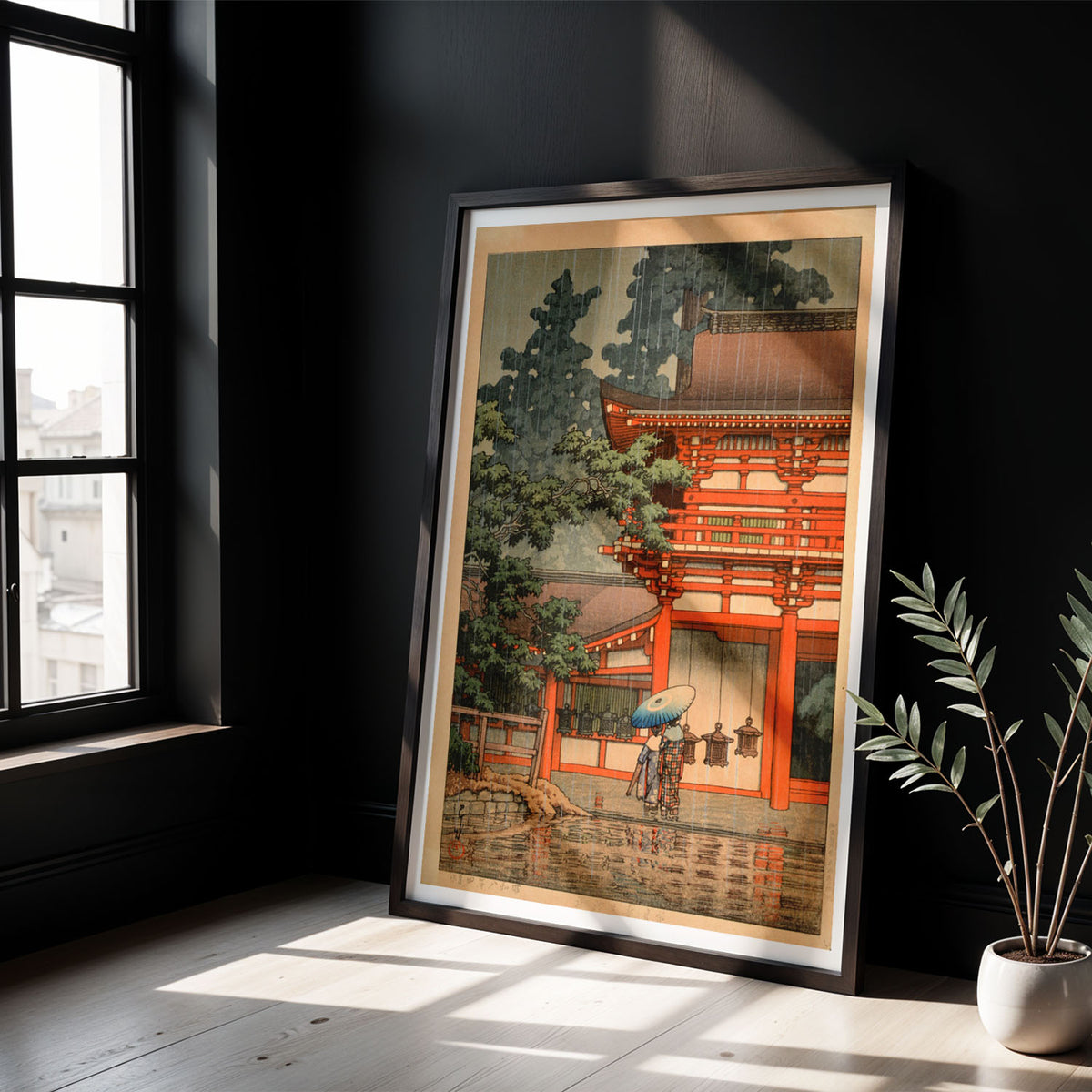 Flex Designs Poster Kasuga Shrine in Nara by Kawase Hasui 5 x 7" Home Goods - Artist Artwork  Poster