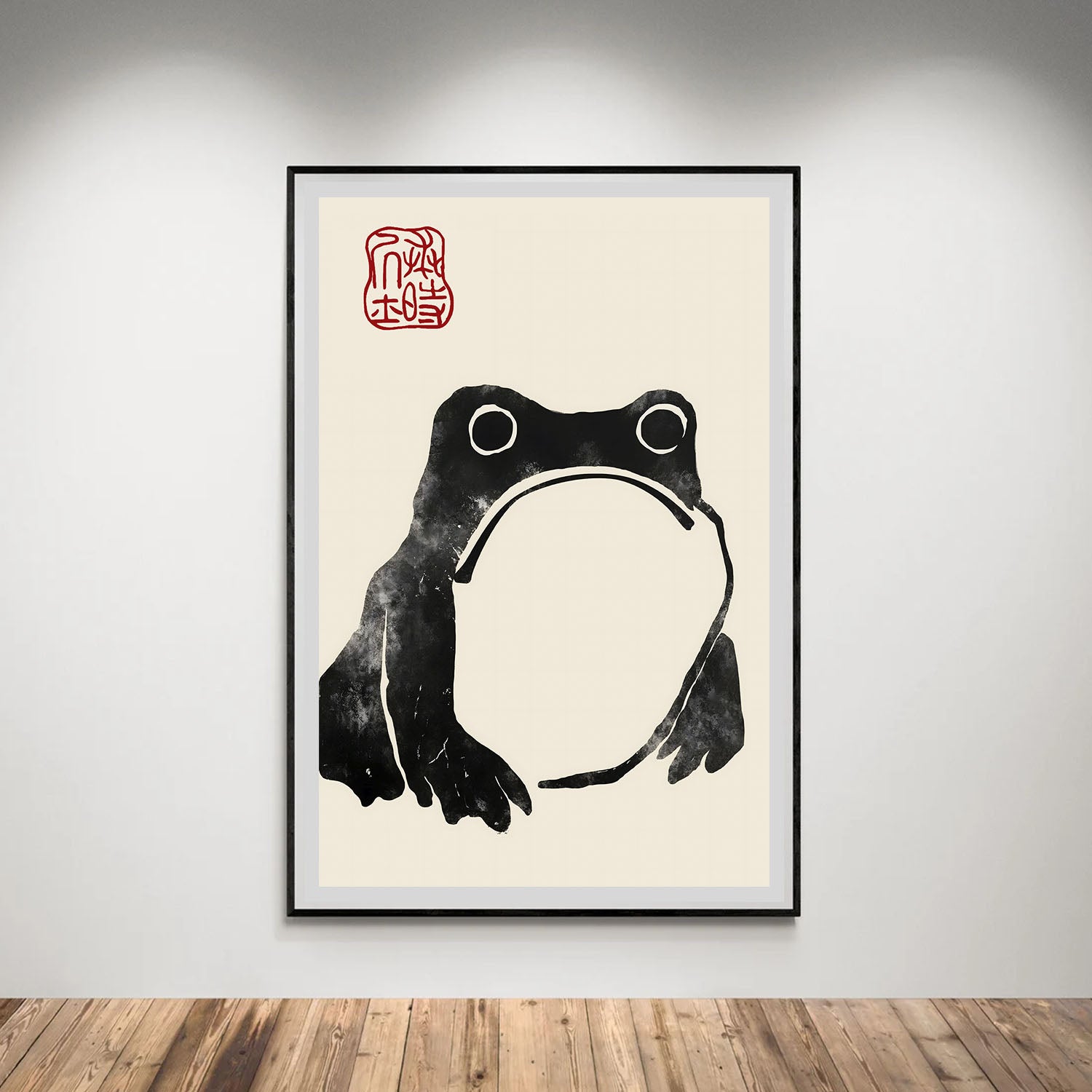 Flex Designs Poster Matsumoto Hoji's Frog 5 x 7" Home Goods - Artist Artwork  Poster