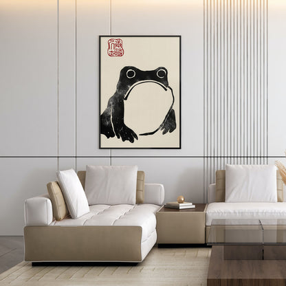 Flex Designs Poster Matsumoto Hoji's Frog 11 x 17" Home Goods - Artist Artwork  Poster