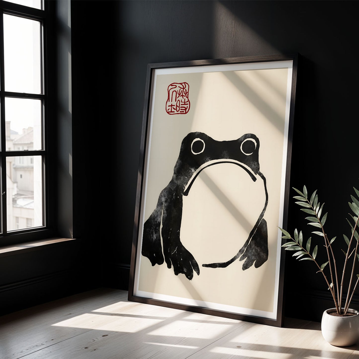 Flex Designs Poster Matsumoto Hoji's Frog 5 x 7" Home Goods - Artist Artwork  Poster