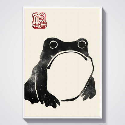 Flex Designs Poster Matsumoto Hoji's Frog 11 x 17" Home Goods - Artist Artwork  Poster