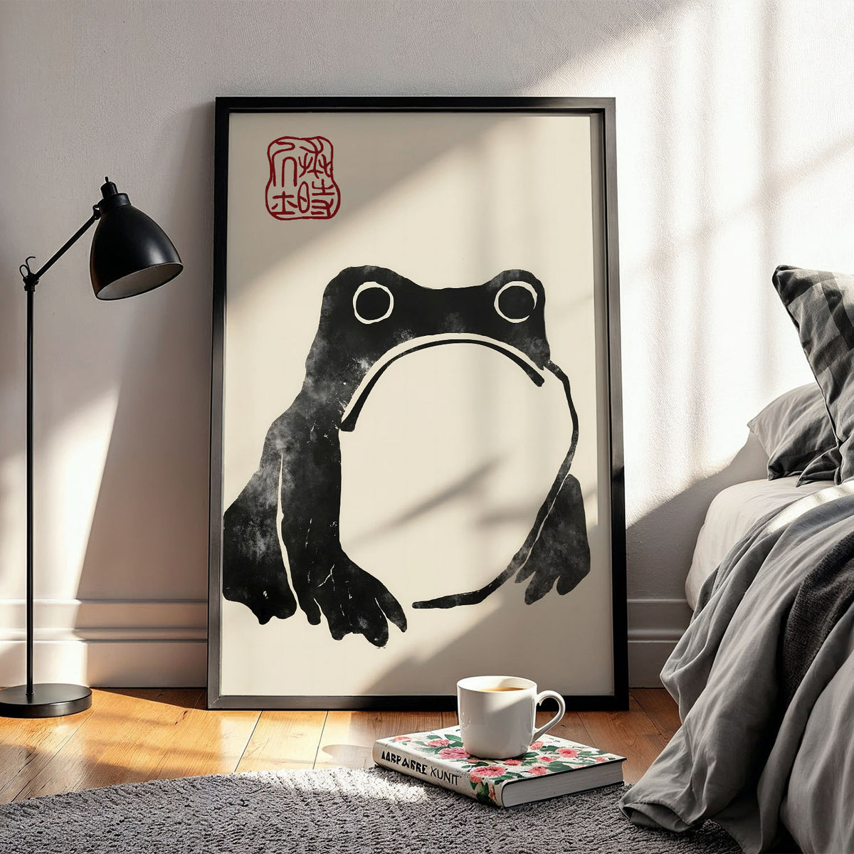 Flex Designs Poster Matsumoto Hoji's Frog 11 x 17" Home Goods - Artist Artwork  Poster