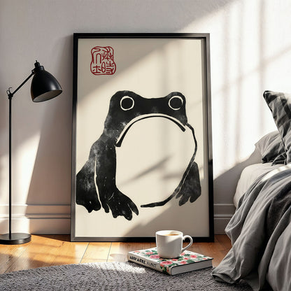 Flex Designs Poster Matsumoto Hoji's Frog 11 x 17" Home Goods - Artist Artwork  Poster