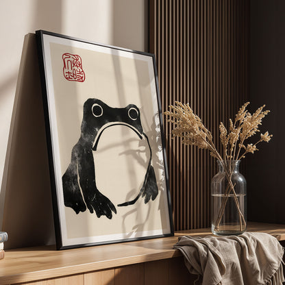 Flex Designs Poster Matsumoto Hoji's Frog 11 x 17" Home Goods - Artist Artwork  Poster