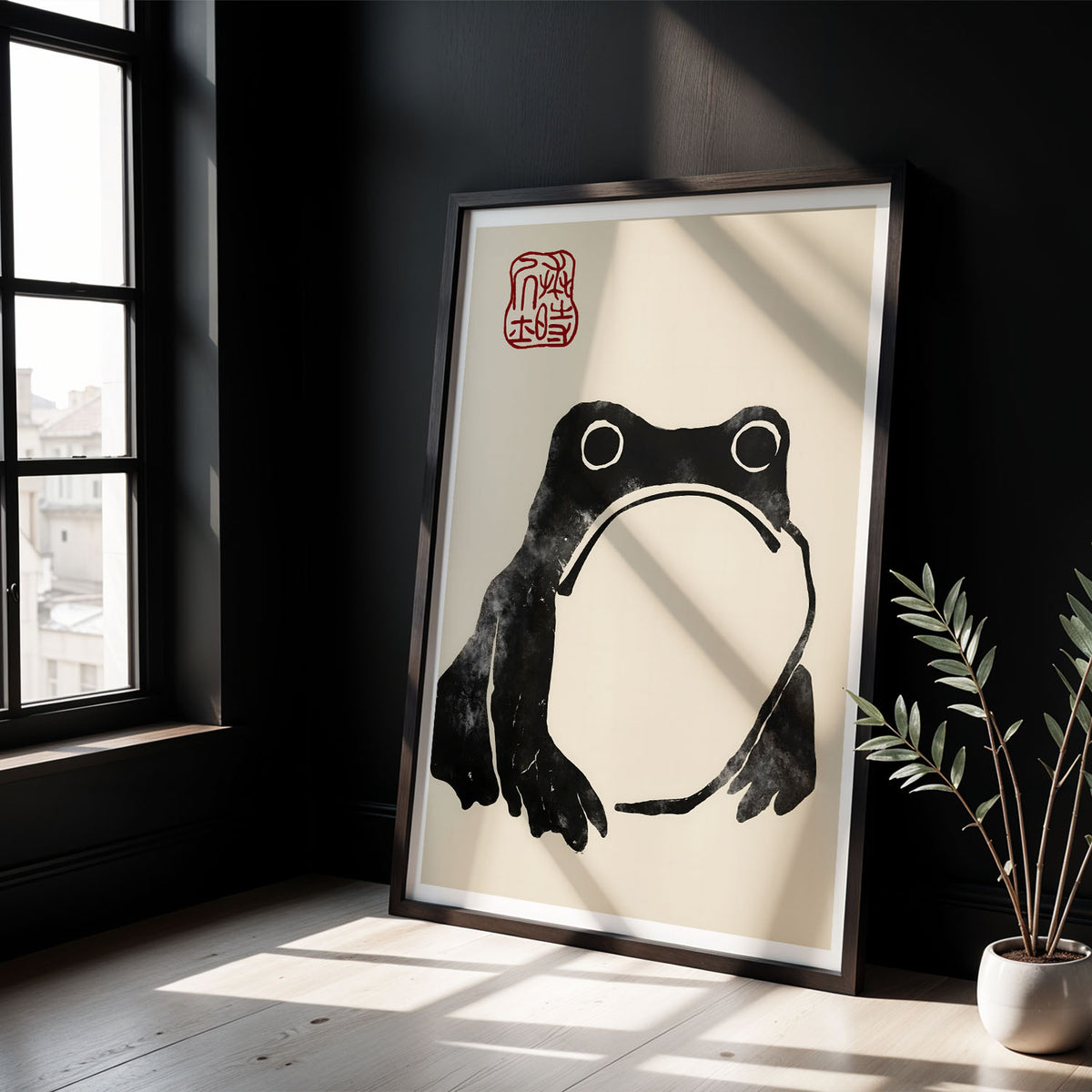 Flex Designs Poster Matsumoto Hoji's Frog 5 x 7" Home Goods - Artist Artwork  Poster
