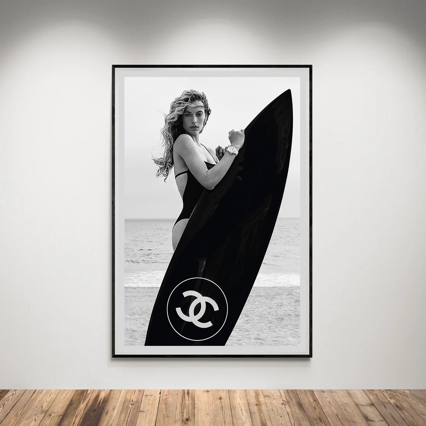 Flex Designs Poster Chanel Surfer 5 x 7" Home Goods - Designer  Poster