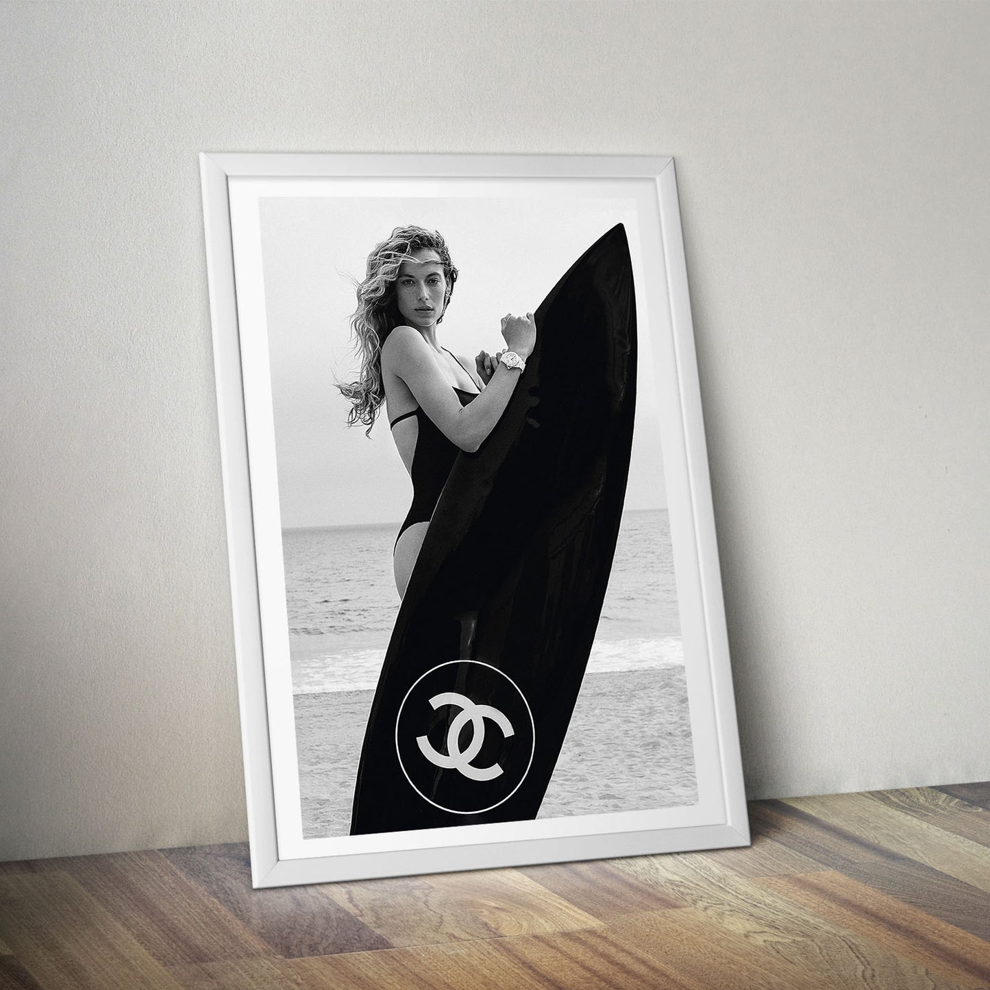 Flex Designs Poster Chanel Surfer 5 x 7" Home Goods - Designer  Poster