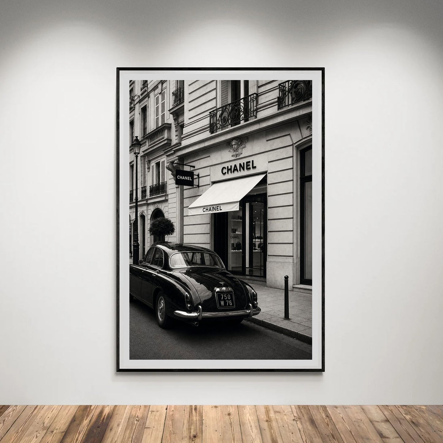 Flex Designs Poster Le Noir Chanel Paris 5 x 7" Home Goods - Designer  Poster