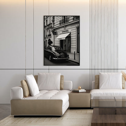 Flex Designs Poster Le Noir Chanel Paris 11 x 17" Home Goods - Designer  Poster