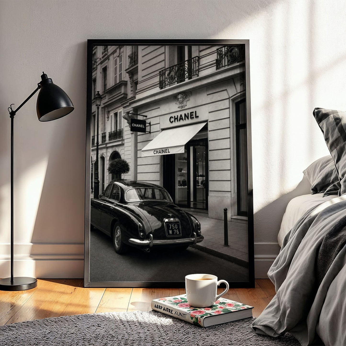 Flex Designs Poster Le Noir Chanel Paris 11 x 17" Home Goods - Designer  Poster