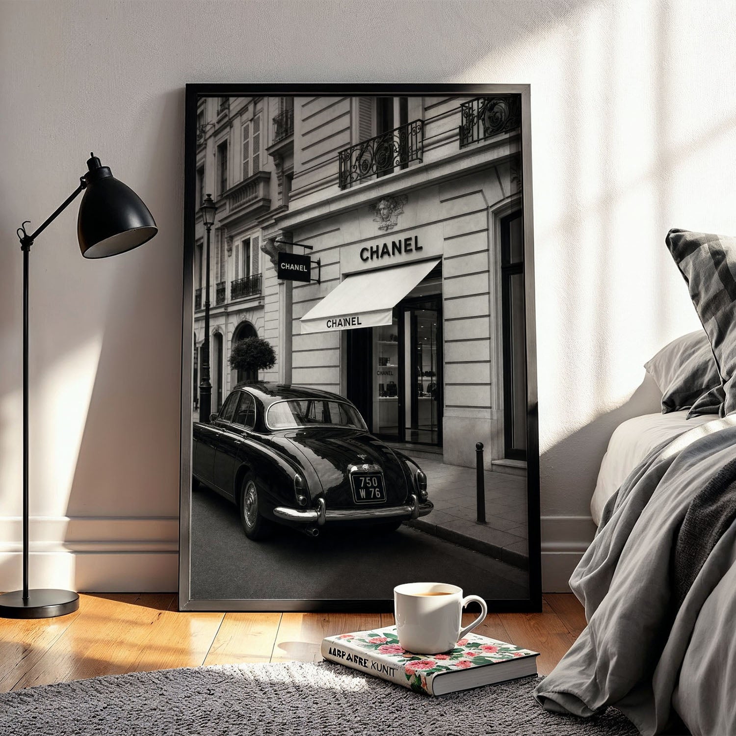 Flex Designs Poster Le Noir Chanel Paris 11 x 17" Home Goods - Designer  Poster