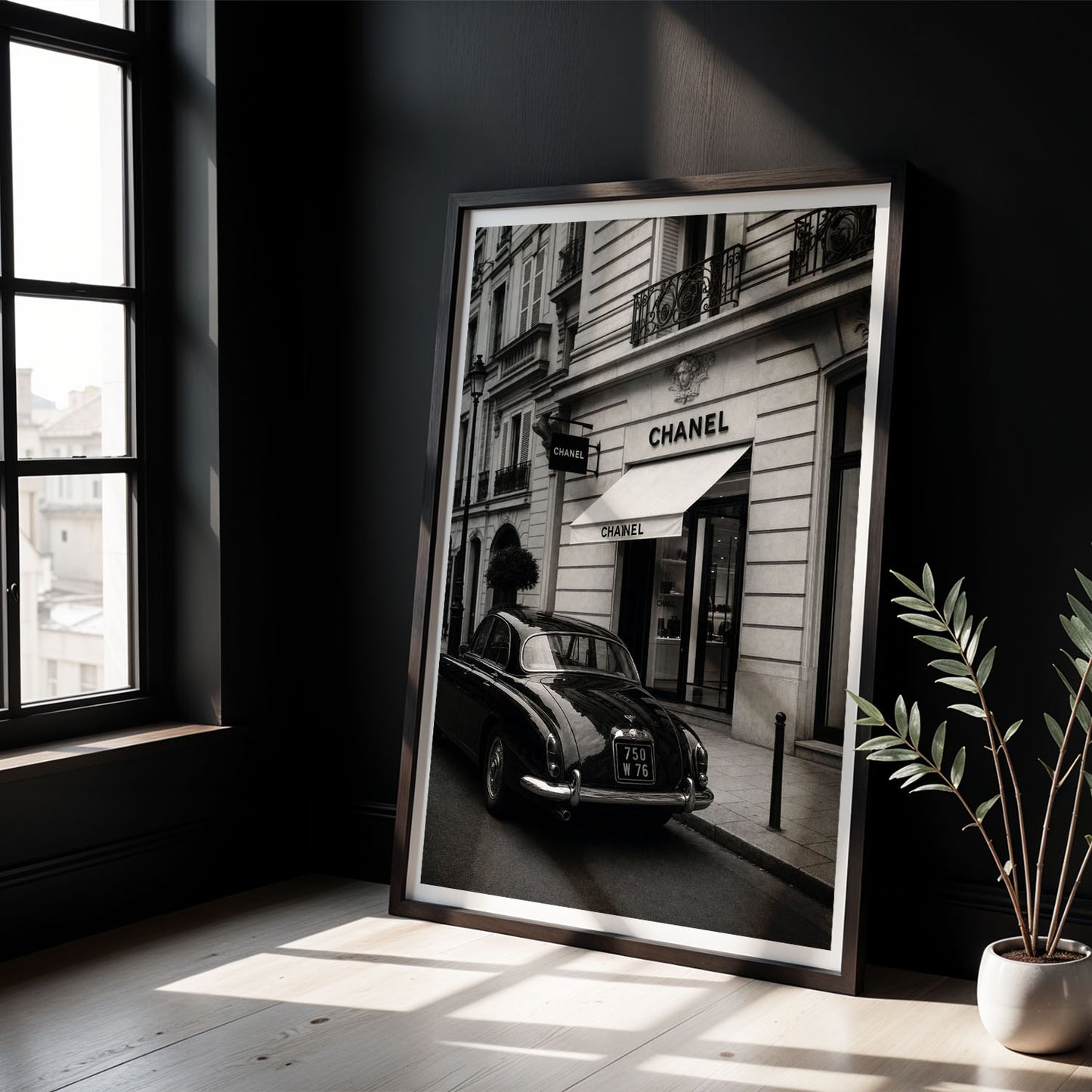 Flex Designs Poster Le Noir Chanel Paris 5 x 7" Home Goods - Designer  Poster