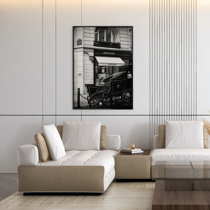 Flex Designs Poster Le Noir Hermes Paris 11 x 17" Home Goods - Designer  Poster