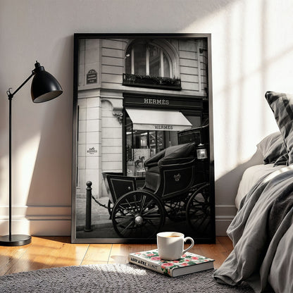 Flex Designs Poster Le Noir Hermes Paris 11 x 17" Home Goods - Designer  Poster