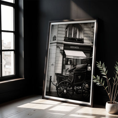 Flex Designs Poster Le Noir Hermes Paris 5 x 7" Home Goods - Designer  Poster